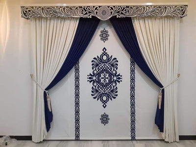 Royal Velvet curtains 3 pic set