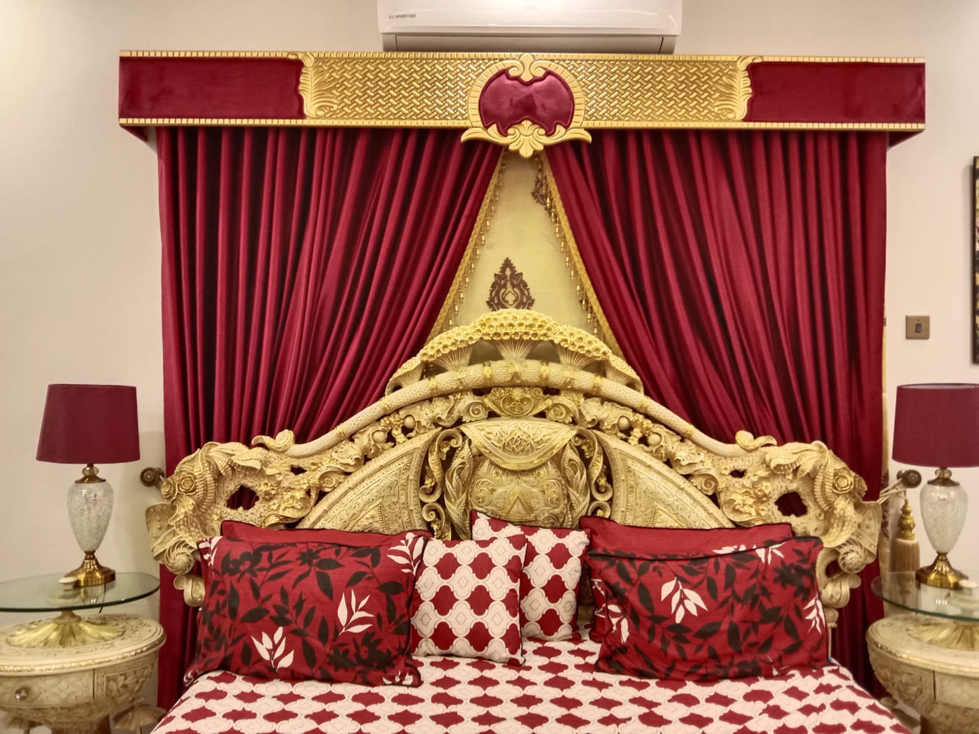 Royal Velvet curtains 3 pic set