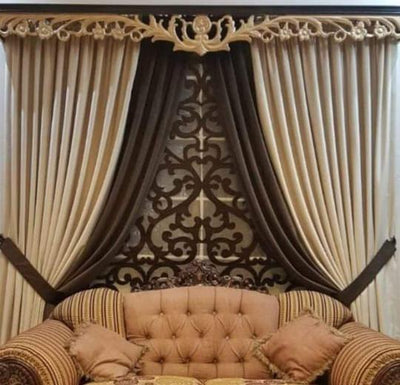 Royal Velvet curtains 3 pic set
