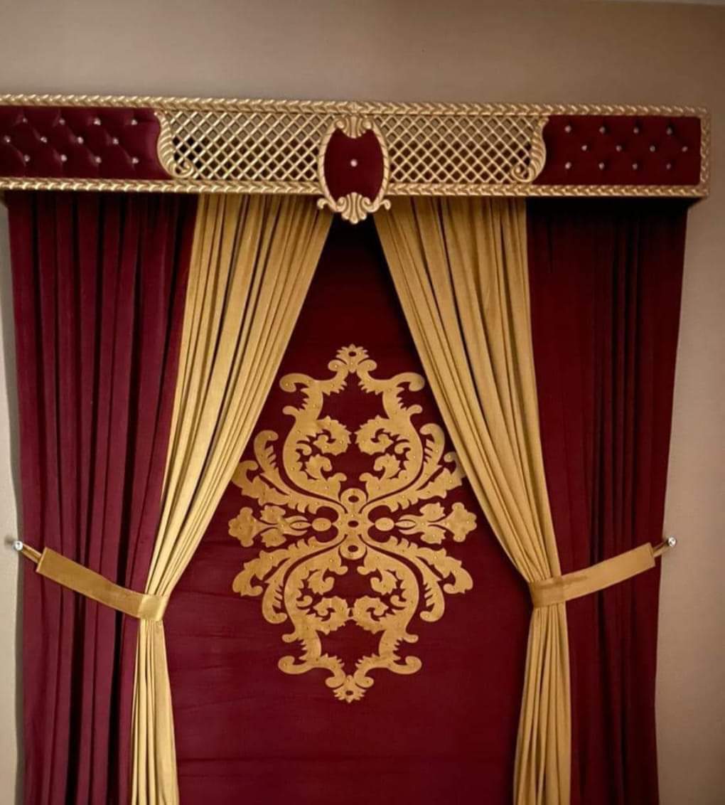 Royal Velvet curtains 3 pic set