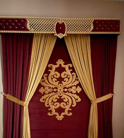 Royal Velvet curtains 3 pic set