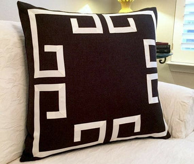 Velvet Motif Design Laser Cushion