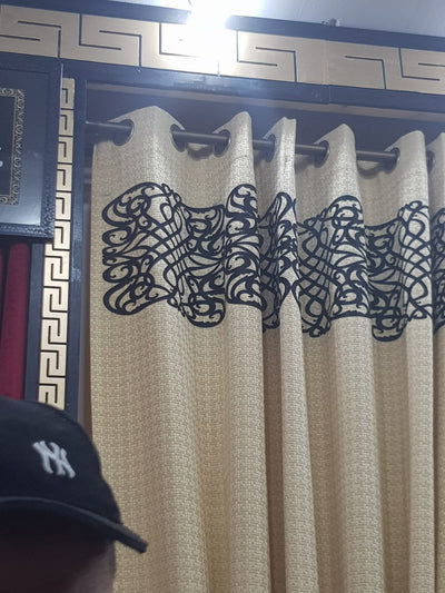 Border curtains one pier 4.50×8 saiz velvet Palin