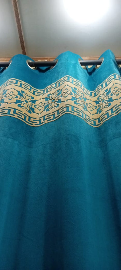 Border curtains one pier 4.50×8 saiz velvet Palin