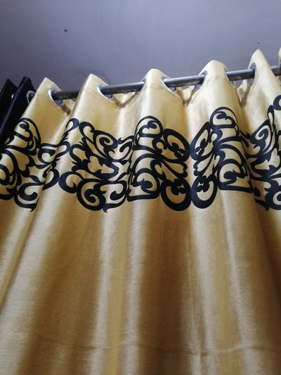 Border curtains one pier 4.50×8 saiz velvet Palin