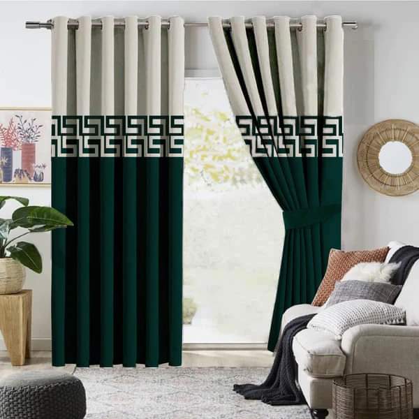 Border curtains one pier 4.50×8 saiz velvet Palin