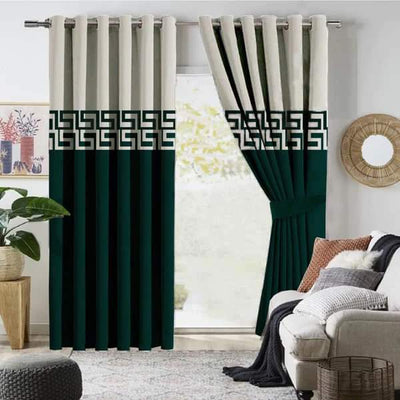 Border curtains one pier 4.50×8 saiz velvet Palin