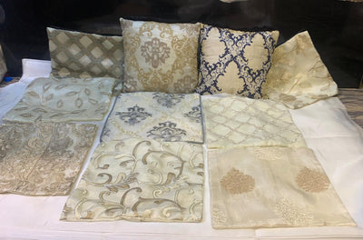 Elegant Embroidered Cushion Cover – Premium Design