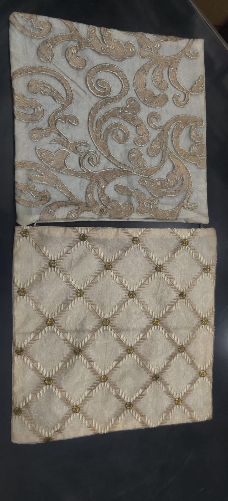 Elegant Embroidered Cushion Cover – Premium Design
