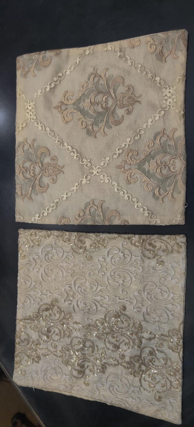 Elegant Embroidered Cushion Cover – Premium Design
