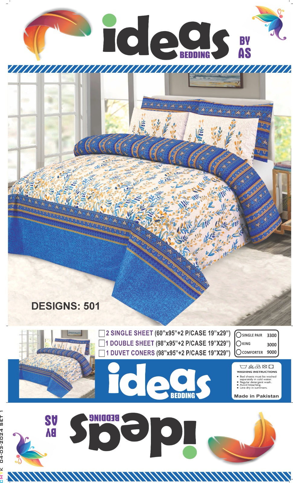 NeworldCollection – Ethnic Geometric Printed Bedding Set Cover