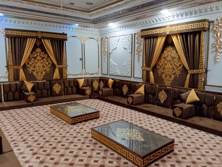 Luxury Arabic Majlis Floor Sofa Set