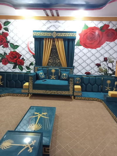 Luxury Arabic Majlis Floor Sofa Set
