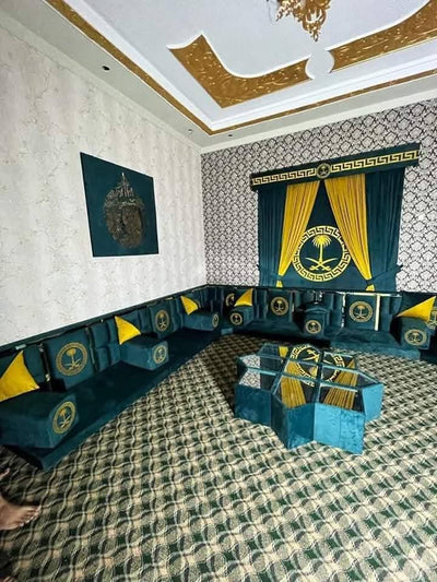 Luxury Arabic Majlis Floor Sofa Set
